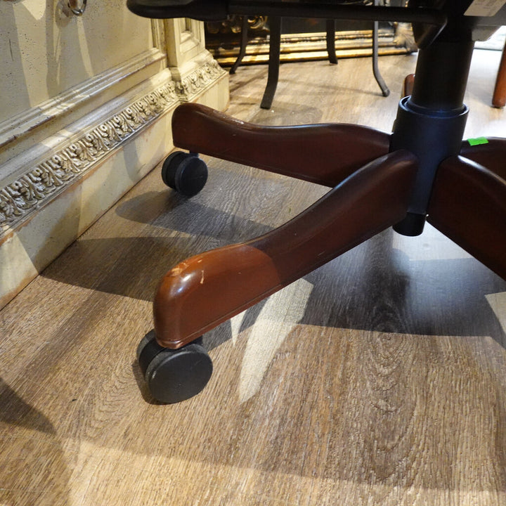 Orig Price $1200 - Leather Executive Desk Chair
