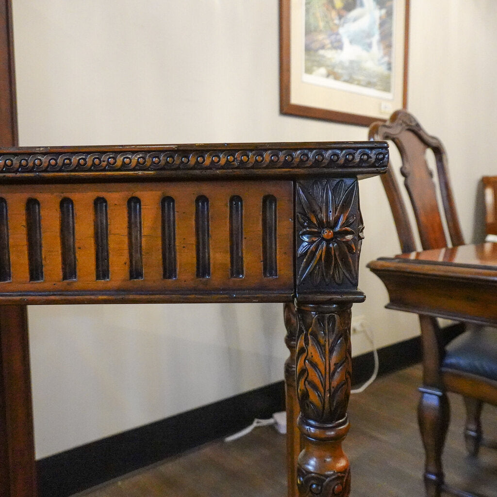 Orig. Price $4000 - Chateau du Vallois 2 Drawer Console Table