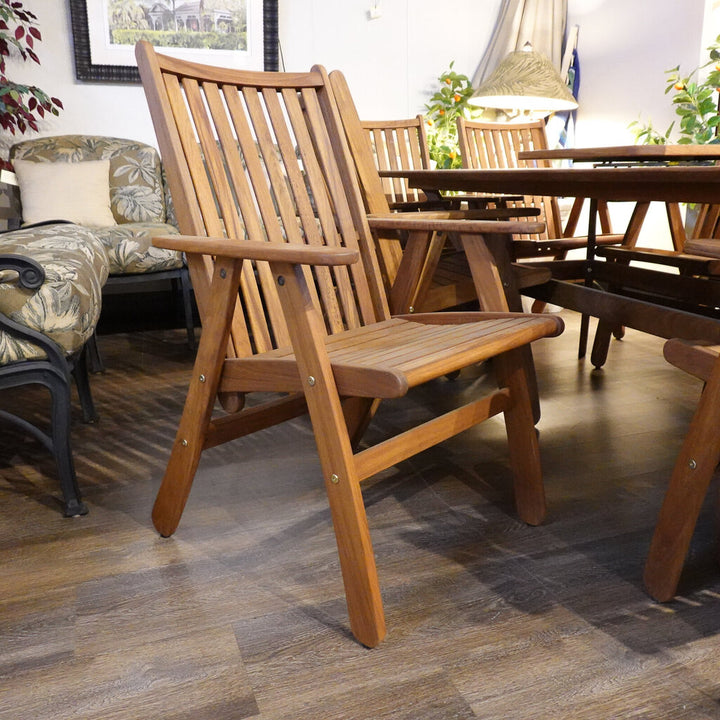 Orig. Price $7000 - Teak Patio Table with 8 Chairs