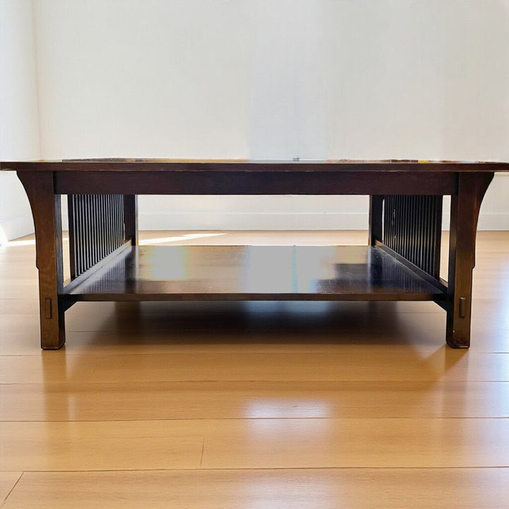 Orig Price $3155 - Mission Style Cocktail Table