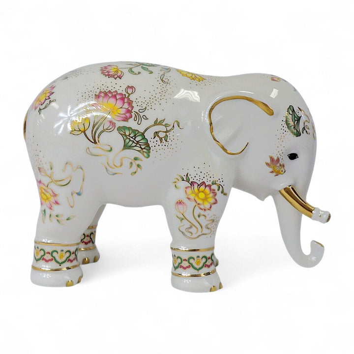 Painted Fine Porcelain "The Imperial Elephant of Wisdom"