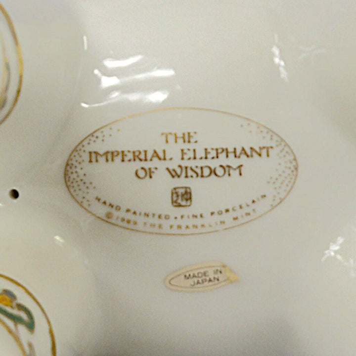 Painted Fine Porcelain "The Imperial Elephant of Wisdom"