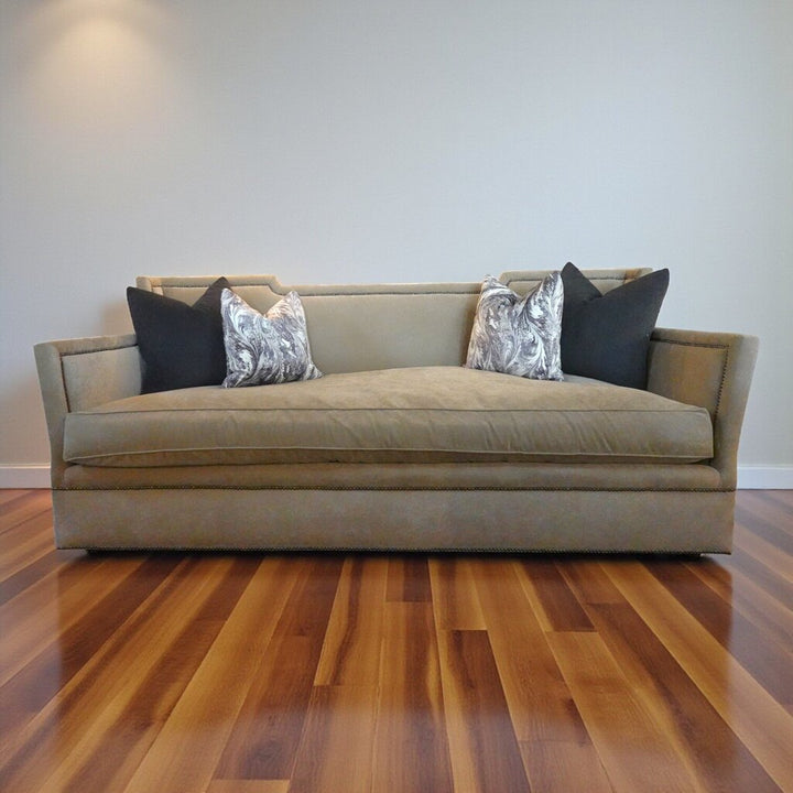 Orig Price $6000 - High Back Sofa with 4 Accent Pillows