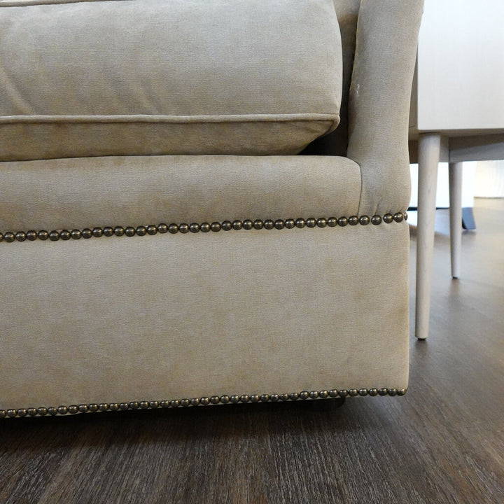 Orig Price $6000 - High Back Sofa with 4 Accent Pillows