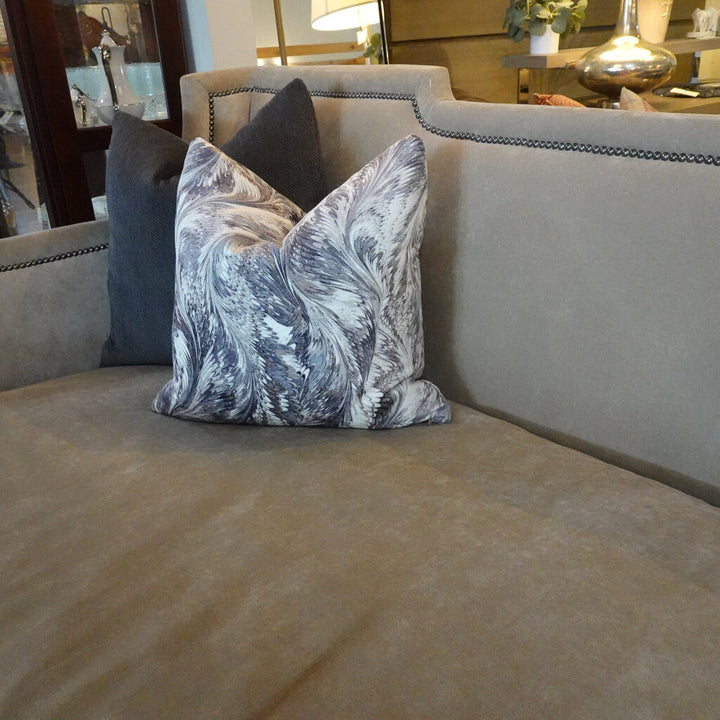 Orig Price $6000 - High Back Sofa with 4 Accent Pillows