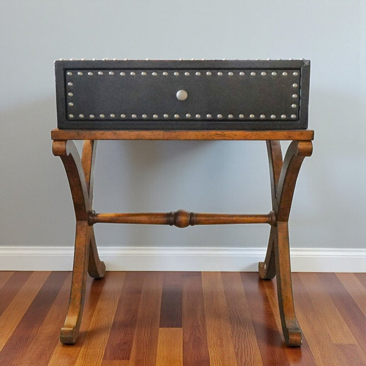 Orig Price $699 - Vegan Leather End Table