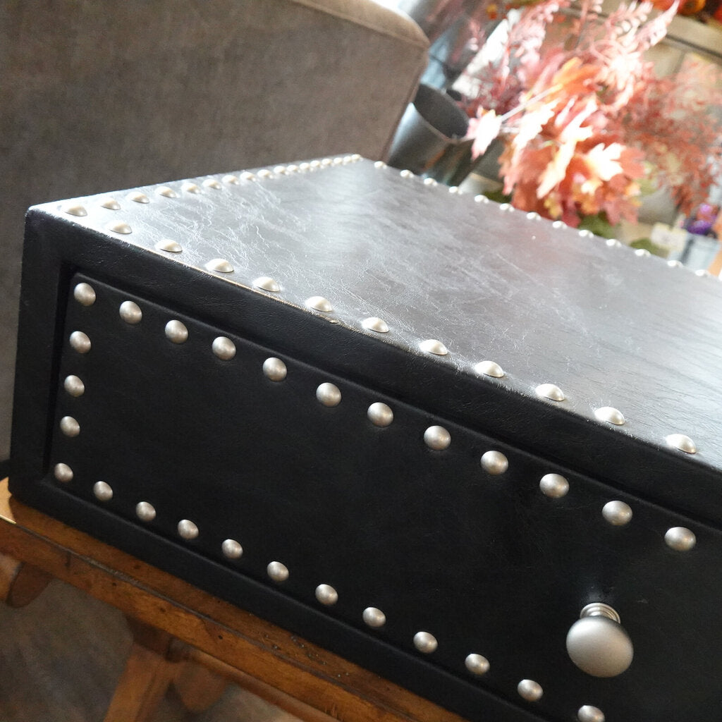 Orig Price $699 - Vegan Leather End Table