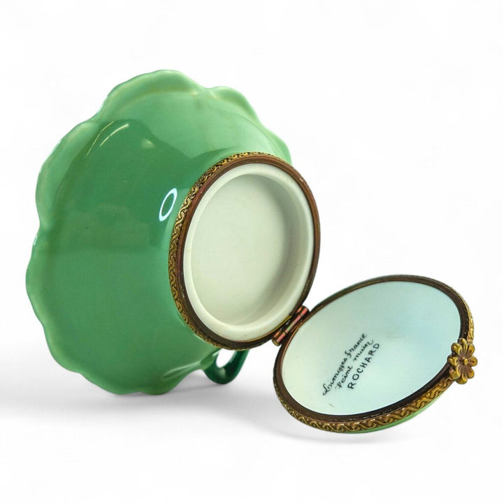 Frog on Lily Pad Trinket Box