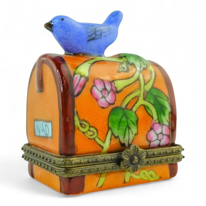 Porcelain Mailbox Trinket Box