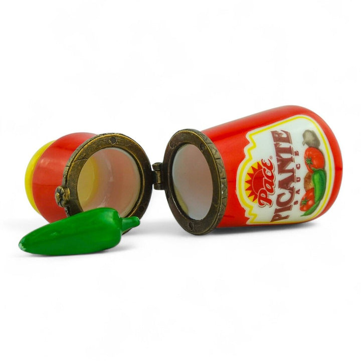 Pace Picante Salsa Trinket Box with Pepper