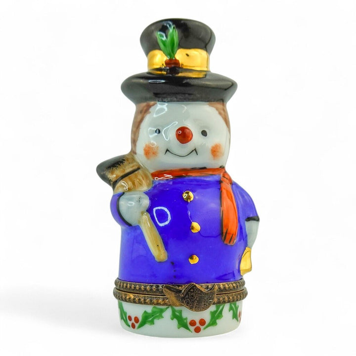 Snowman Trinket Box