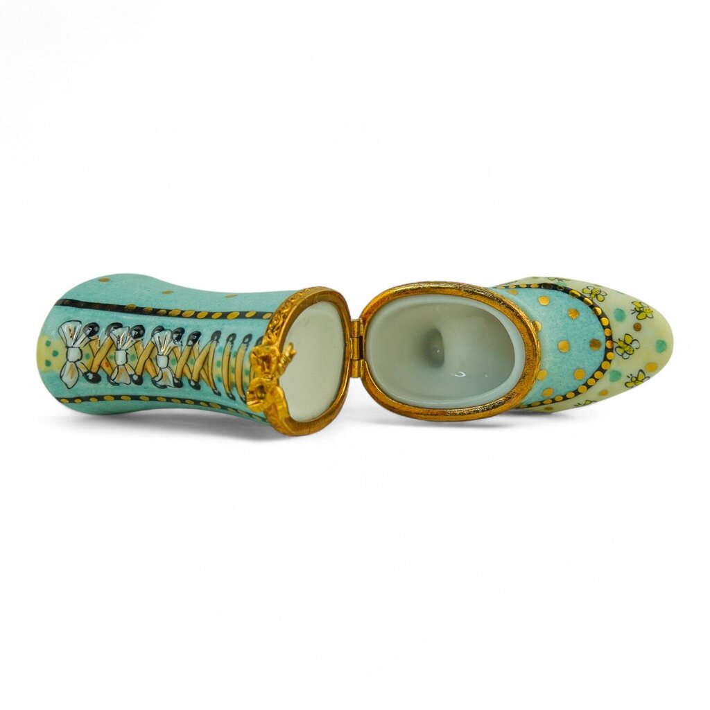 Victorian Shoe Trinket Box