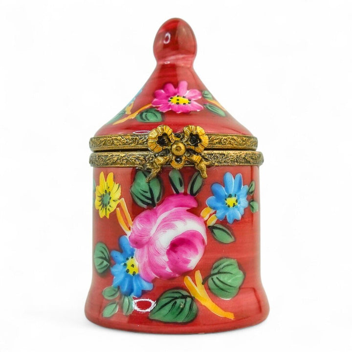 Floral Trinket Box