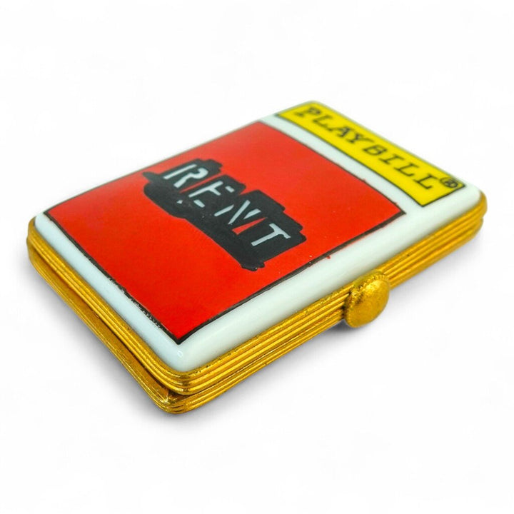 RENT Playbilll Trinket Box