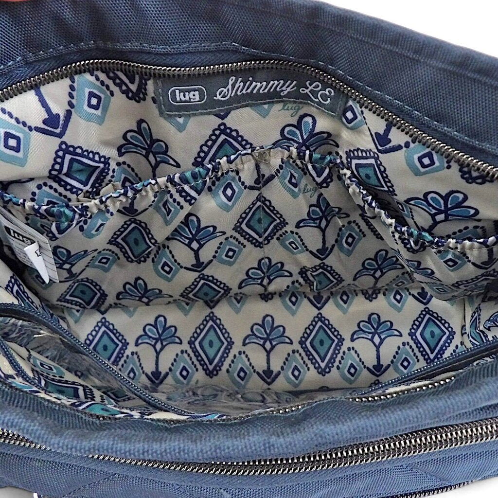 Quilted Shimmy LE Crossbody Handbag