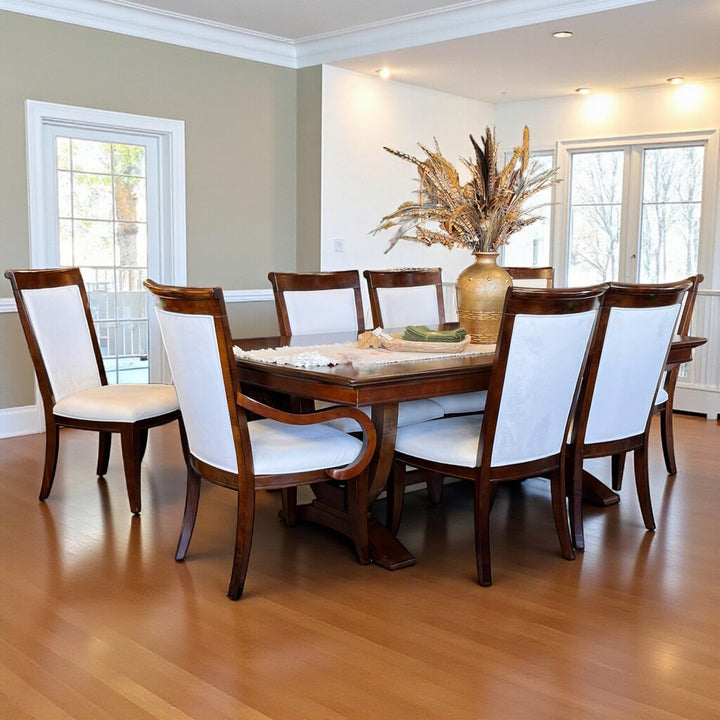Orig Price $2765 - Dining Table w/ 2 Leaves & 8 Chairs