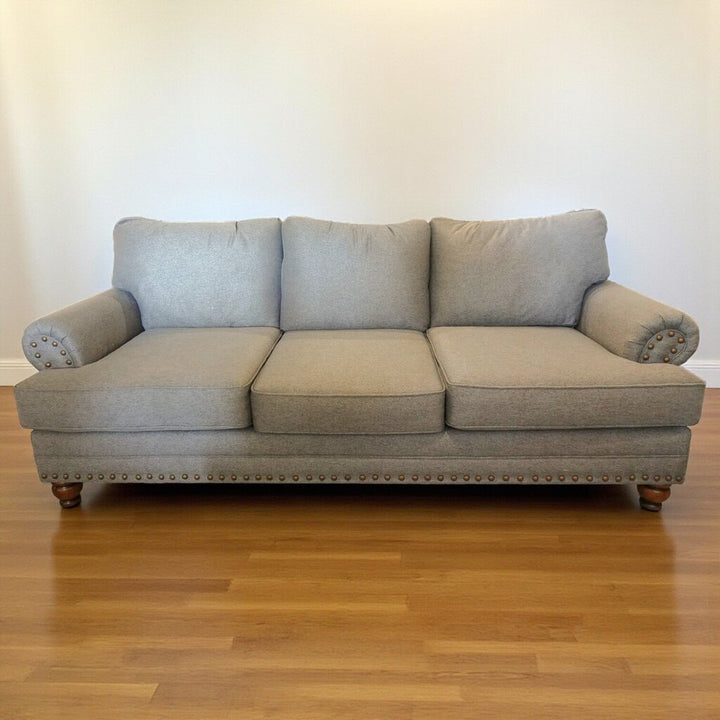 Orig. Price $1098 - 3 Seat Sofa with Nailhead Trim