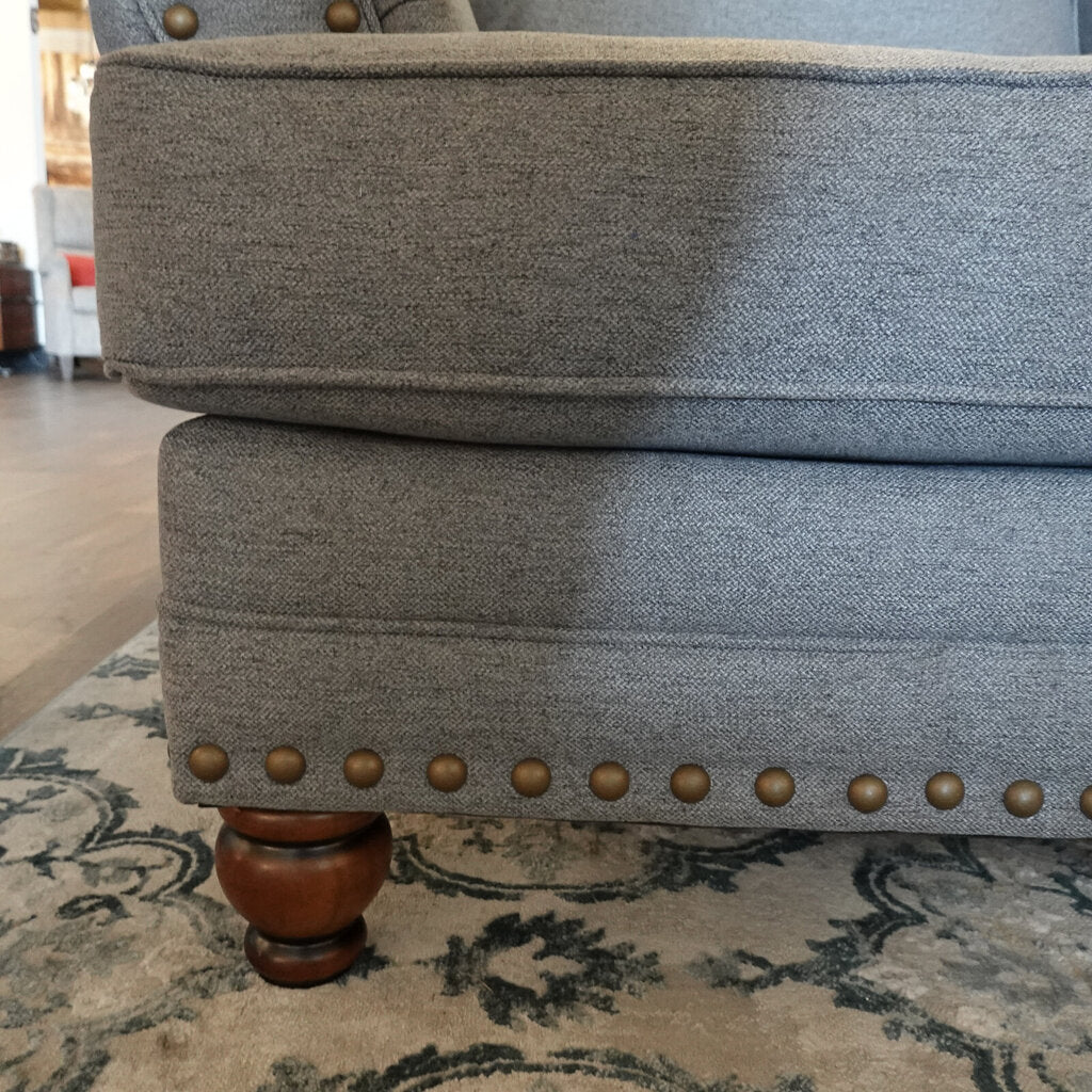 Orig. Price $1098 - 3 Seat Sofa with Nailhead Trim