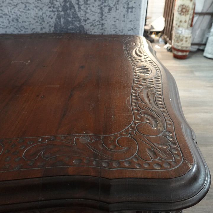 Antique Carved Victorian Parlor Table