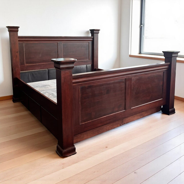 Orig Price $7400 - King Bed w/ Storage