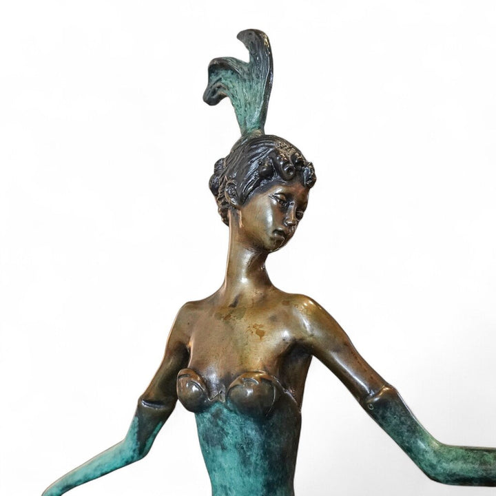 "Fascination" Bronze Sculpture inspired by Louis Icart