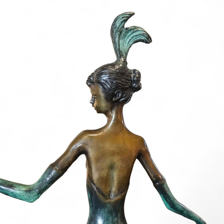"Fascination" Bronze Sculpture inspired by Louis Icart