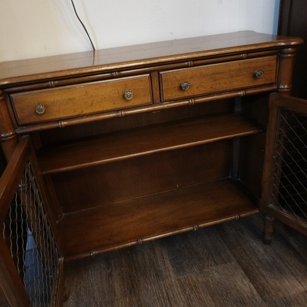 Coastal Style Mahogany Cabinet