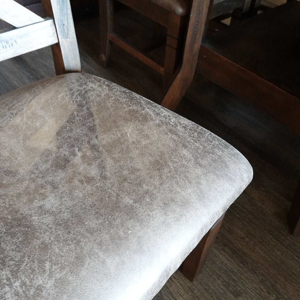 Orig Price $1640 - Dining Table with Butterfly Leaves and 6 Chairs