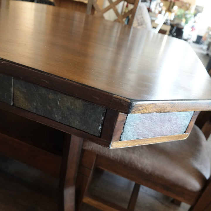 Orig Price $1640 - Dining Table with Butterfly Leaves and 6 Chairs