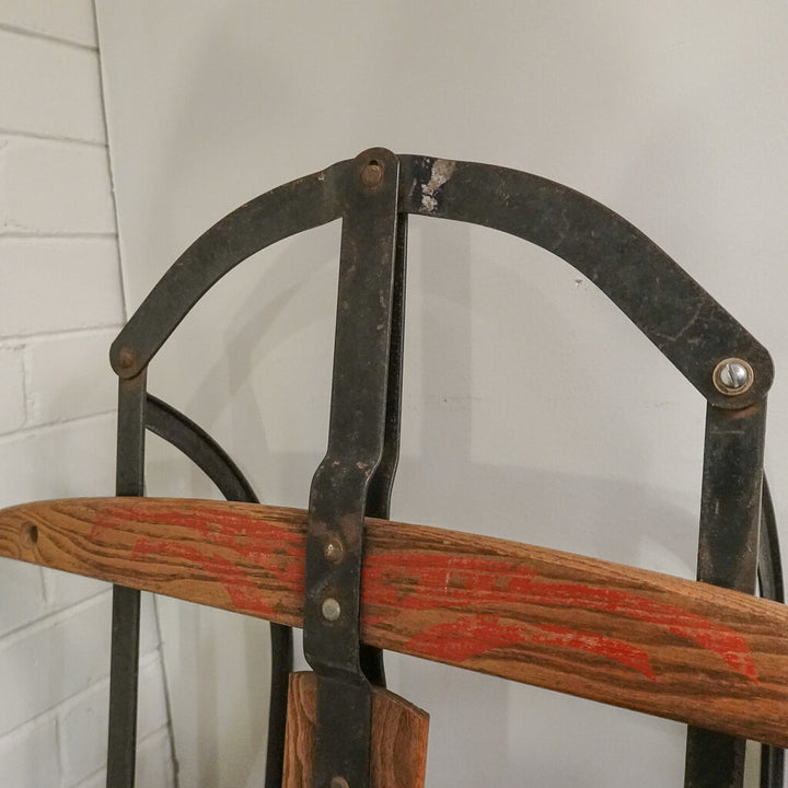 American Antique Wooden Sled