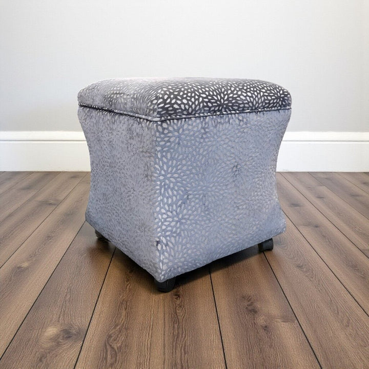 Orig Price $450 - Custom Storage Ottoman on Casters