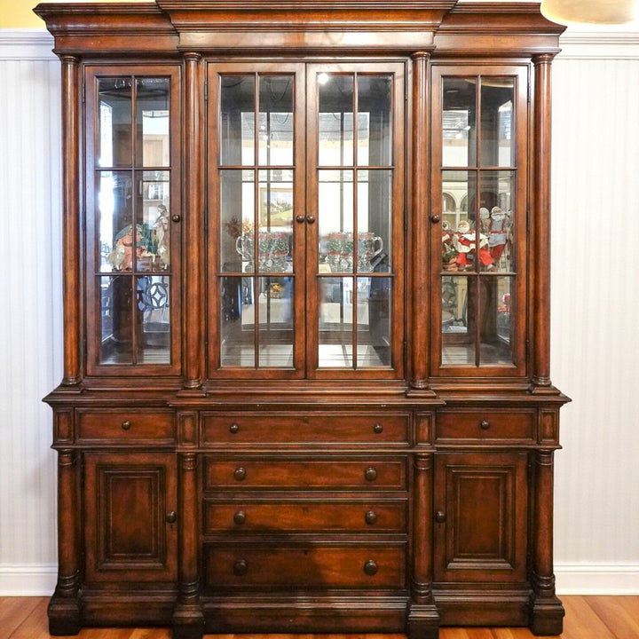 Fredericksburg Breakfront China Cabinet
