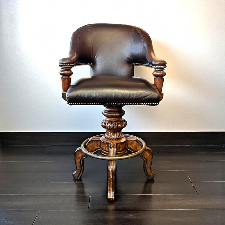 Orig Price $1300 - Leather Barstool