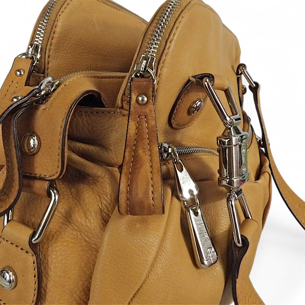 Pebble Leather Shoulder Bag