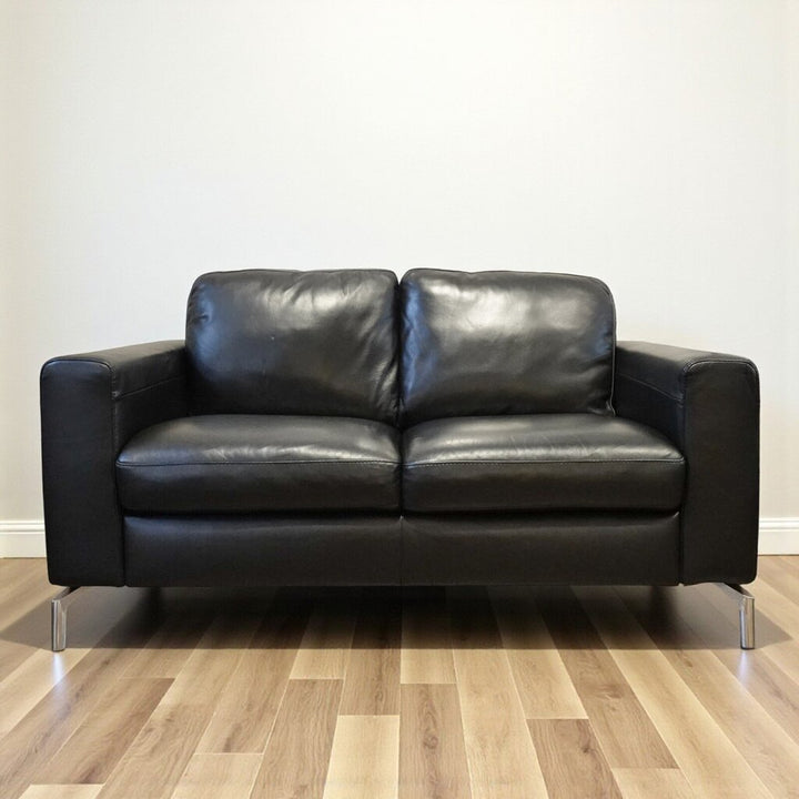 Leather Loveseat