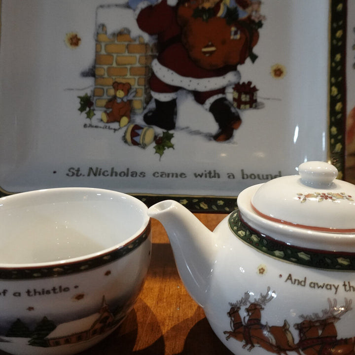 Tea for One on Tray - A Christmas Story