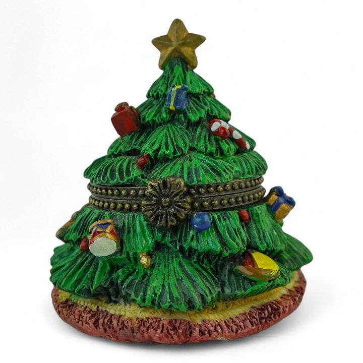 Christmas Tree Trinket Box