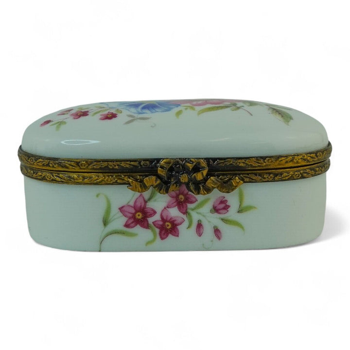 Vintage Floral Trinket Box