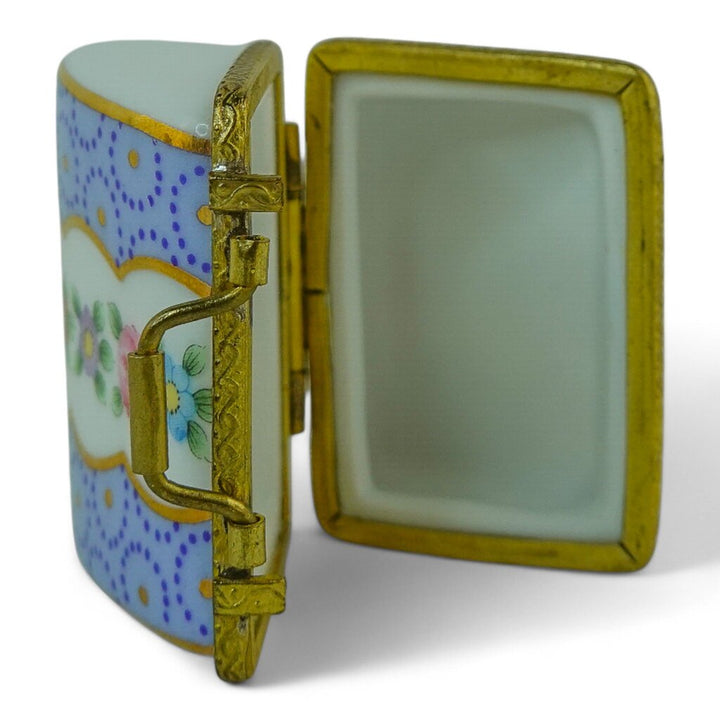 Antique KPM Purse Trinket Box