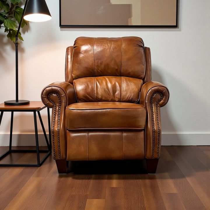 Orig Price $2100 - Leather Manual Recliner