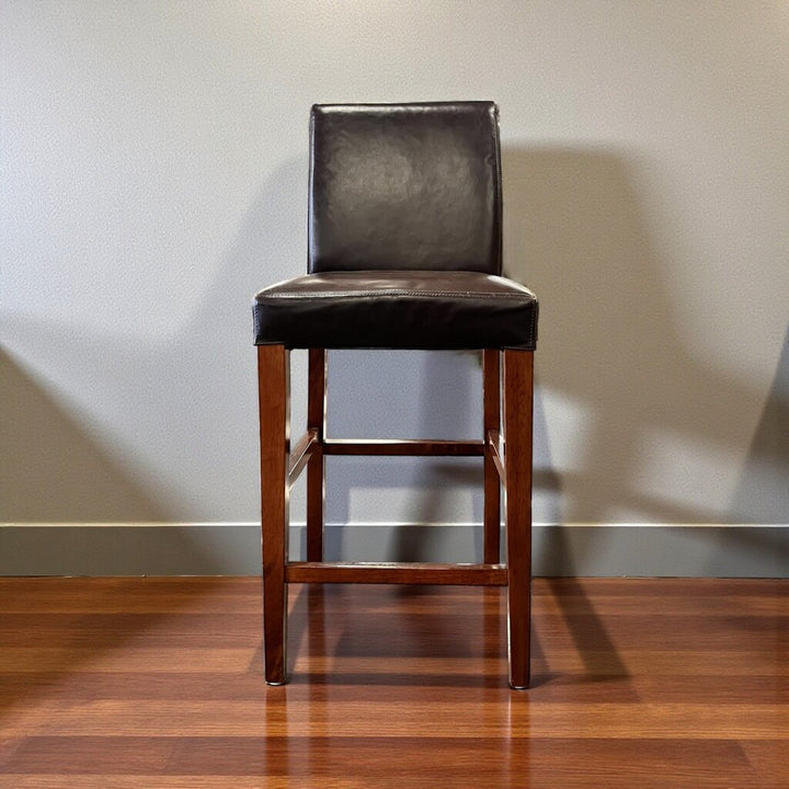 Orig Price $400 - Leather Bar Stool
