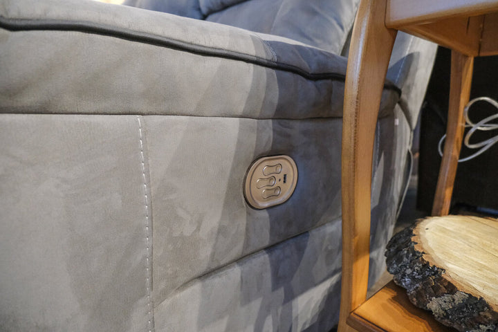 Dual Power Recline Sofa