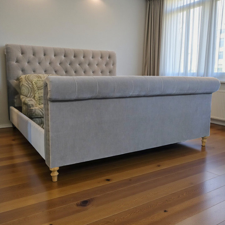 Chesterfield Sleigh Bed