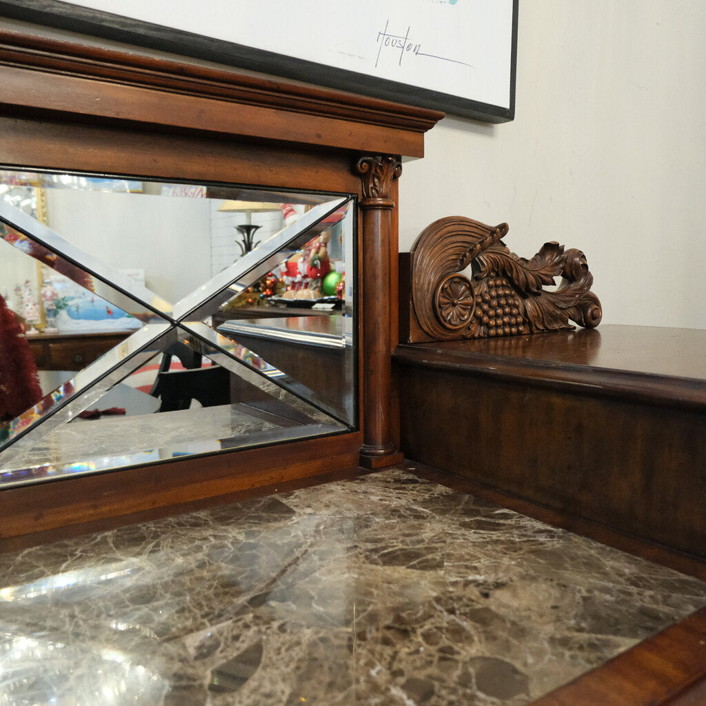 Orig Price $11,000 - Custom Antique Style Buffet Cabinet