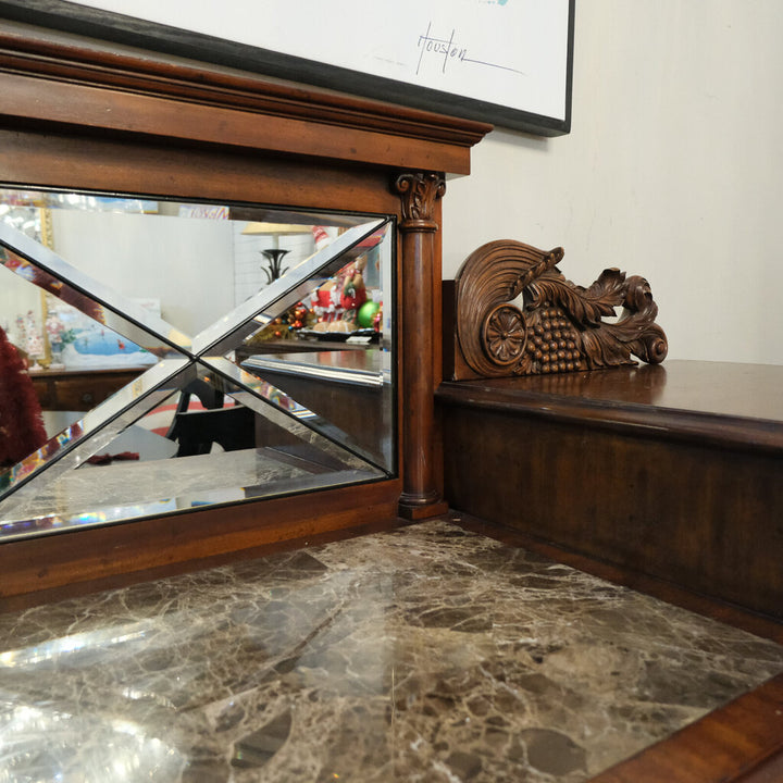 Orig Price $11,000 - Custom Antique Style Buffet Cabinet