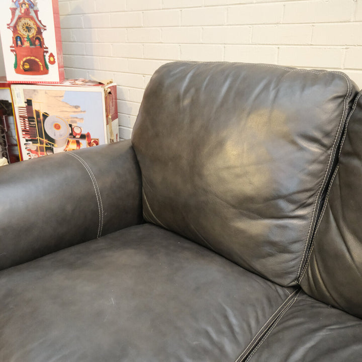 Orig Price $3000 - Leather Sofa