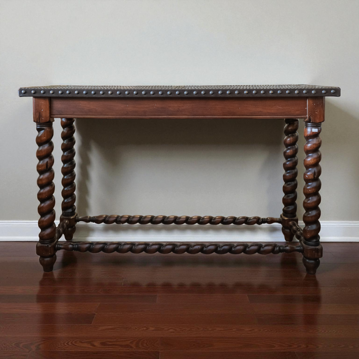 Console Table with Nailhead