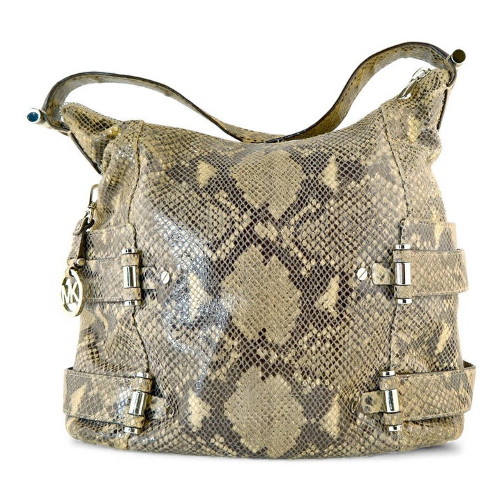 Leather Snake Skin Style Handbag