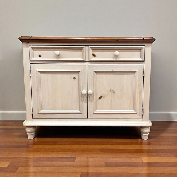 Knotty Pine Expandable Buffet