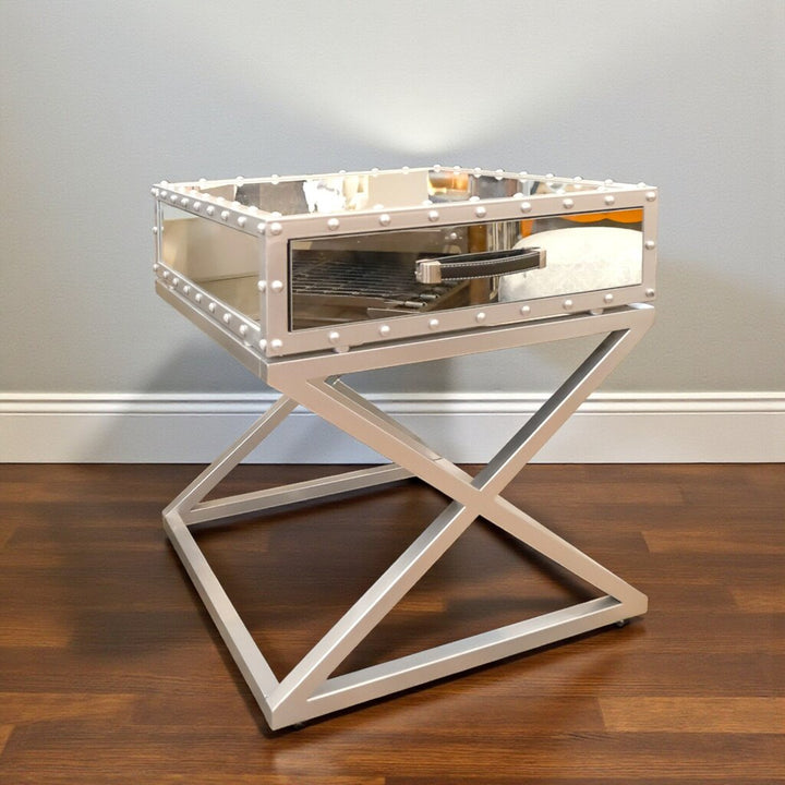 Orig Price $400 - Mirrored End Table